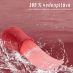 Seappiness Honey Tongue – Kieltä jäljittelevä vibraattori (10 taajuutta, roiskeenkestävä, punainen) - Image 5