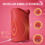 KRSJJ M993 – Älykäs miesten vibraattori & masturbaattori (9 värinää, app-ohjaus) - Image 2