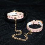 LiekkiX Pink Rhinestone Handcuffs