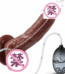 Realistinen suihkuttava dildo 21 cm